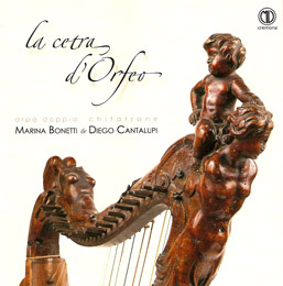Marina Bonetti's baroque harp